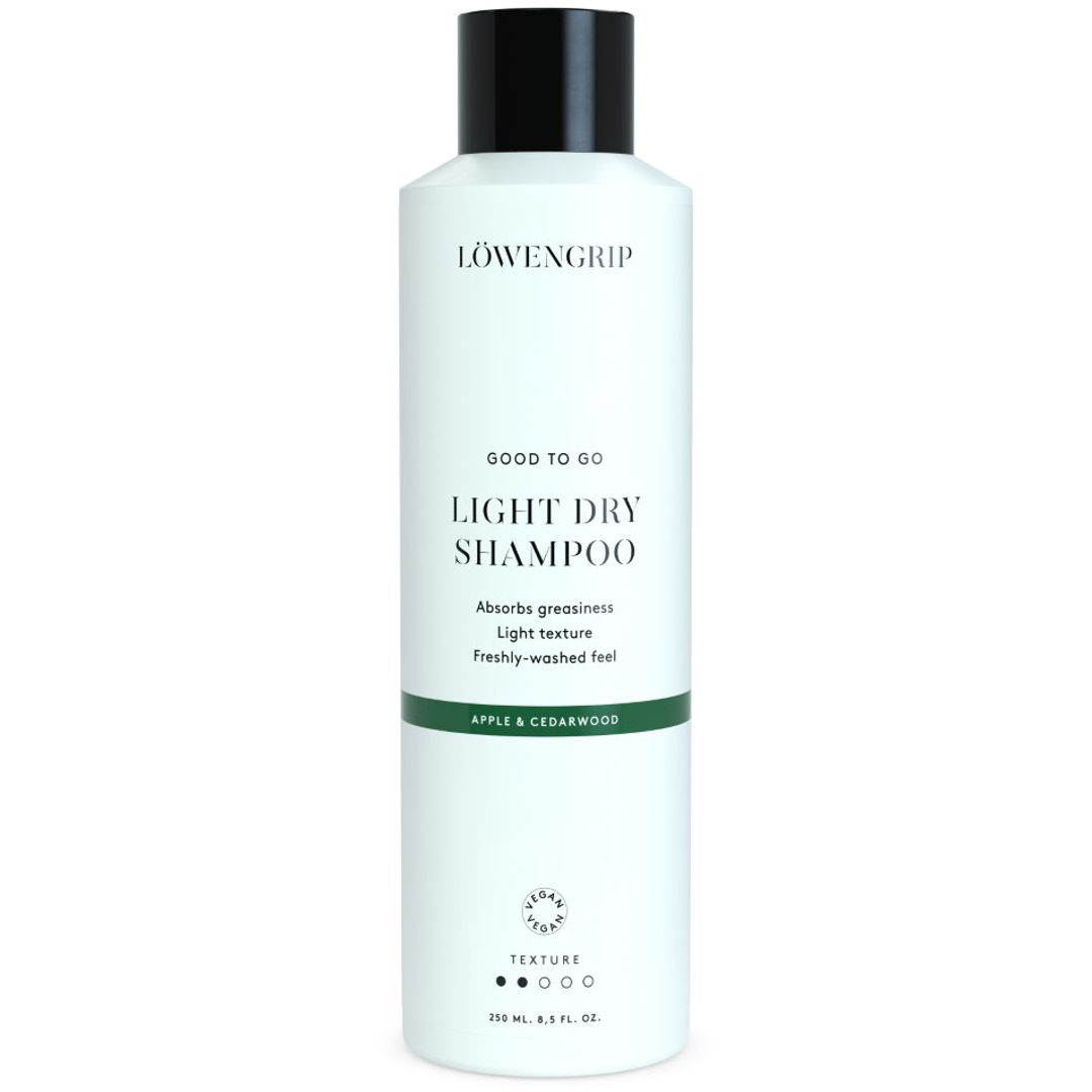 Löwengrip Good To Go Light Dry Shampoo Apple & Cedarwood, 250ml torrschampo
