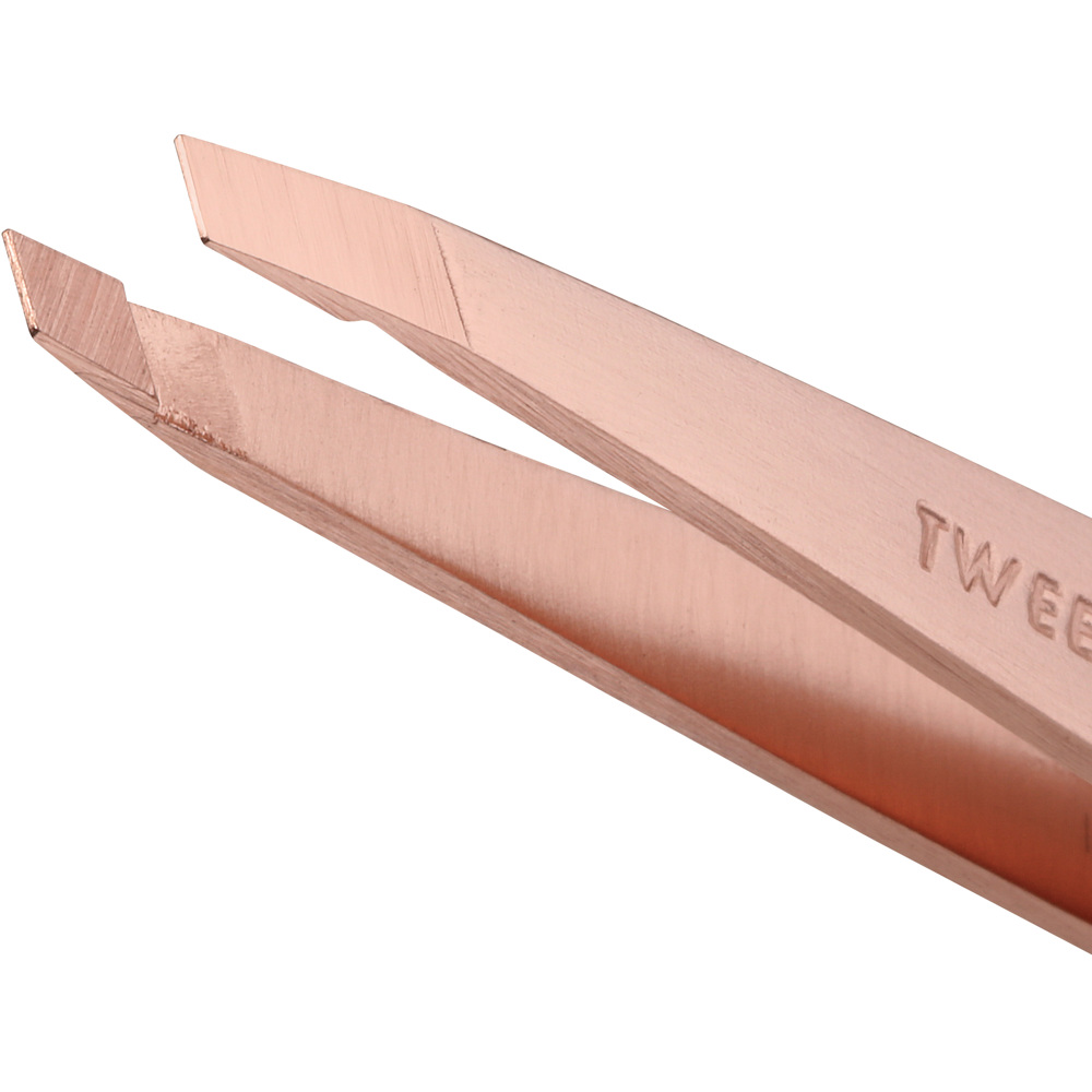 Slant Tweezer Rose Gold