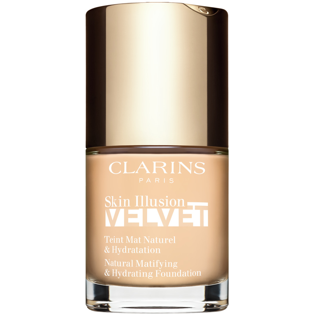 Clarins Skin Illusion Velvet, 100.3N Shell, Meikkivoide