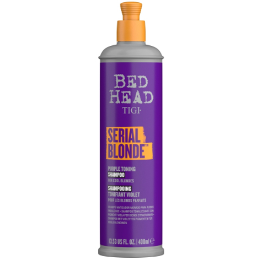 TIGI Serial Blonde Purple Toning Shampoo, 400ml