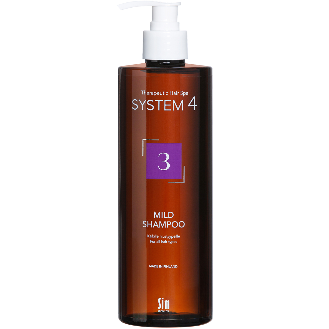 System4 3 Mild Shampoo, 500ml