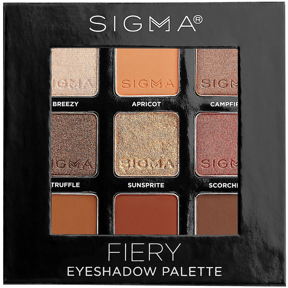 Eyeshadow Palette, Fiery