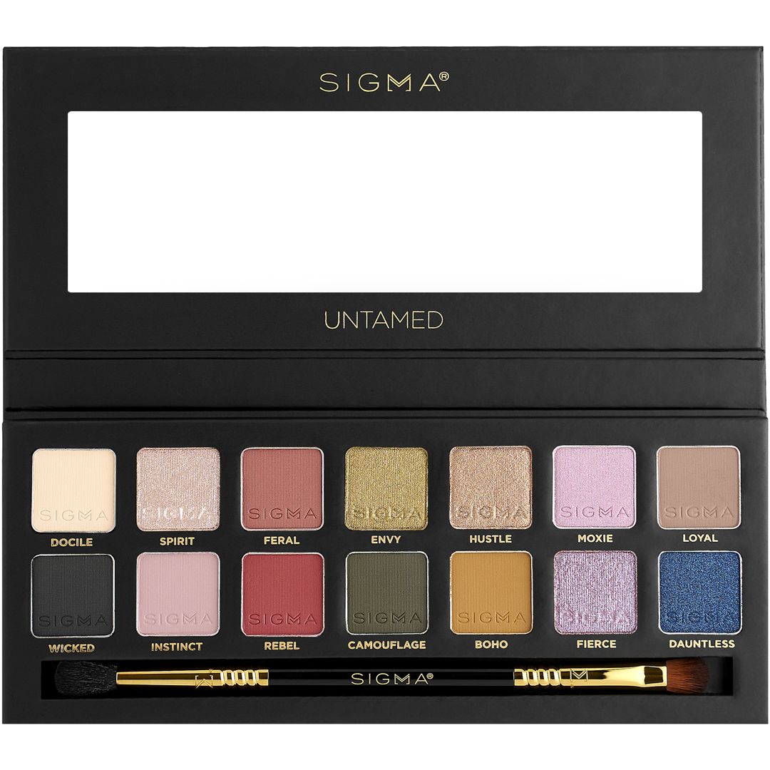 Sigma Beauty Untamed Eyeshadow Palette ögonskugga