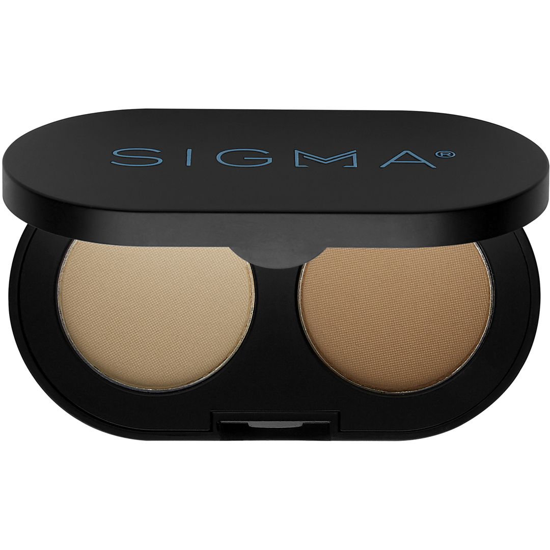 Sigma Beauty Color + Shape Brow Powder Duo, Light