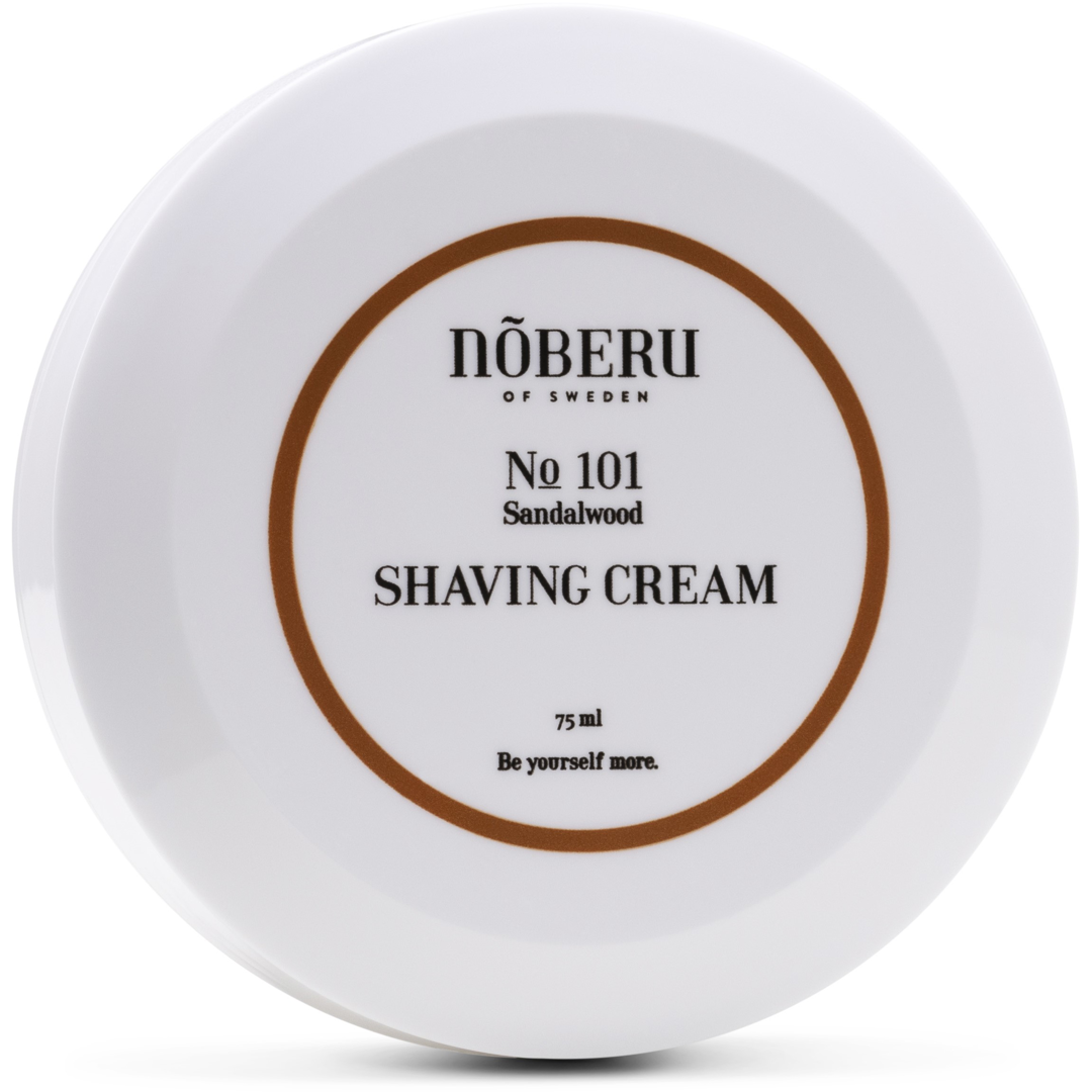 Nõberu Stockholm Shaving Cream, Sandalwood, 75ml