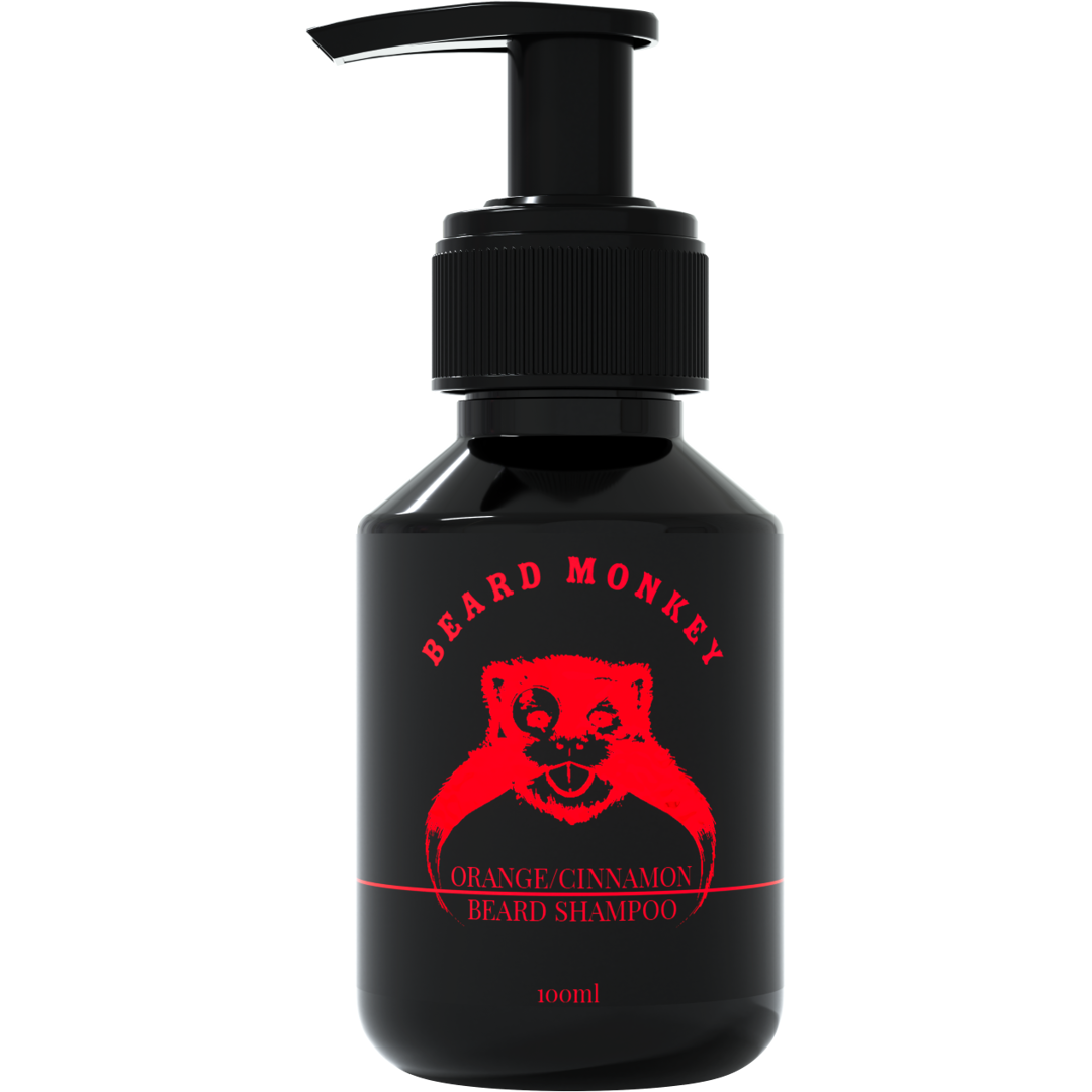Beard Monkey Orange & Cinnamon Beard Shampoo, 100ml