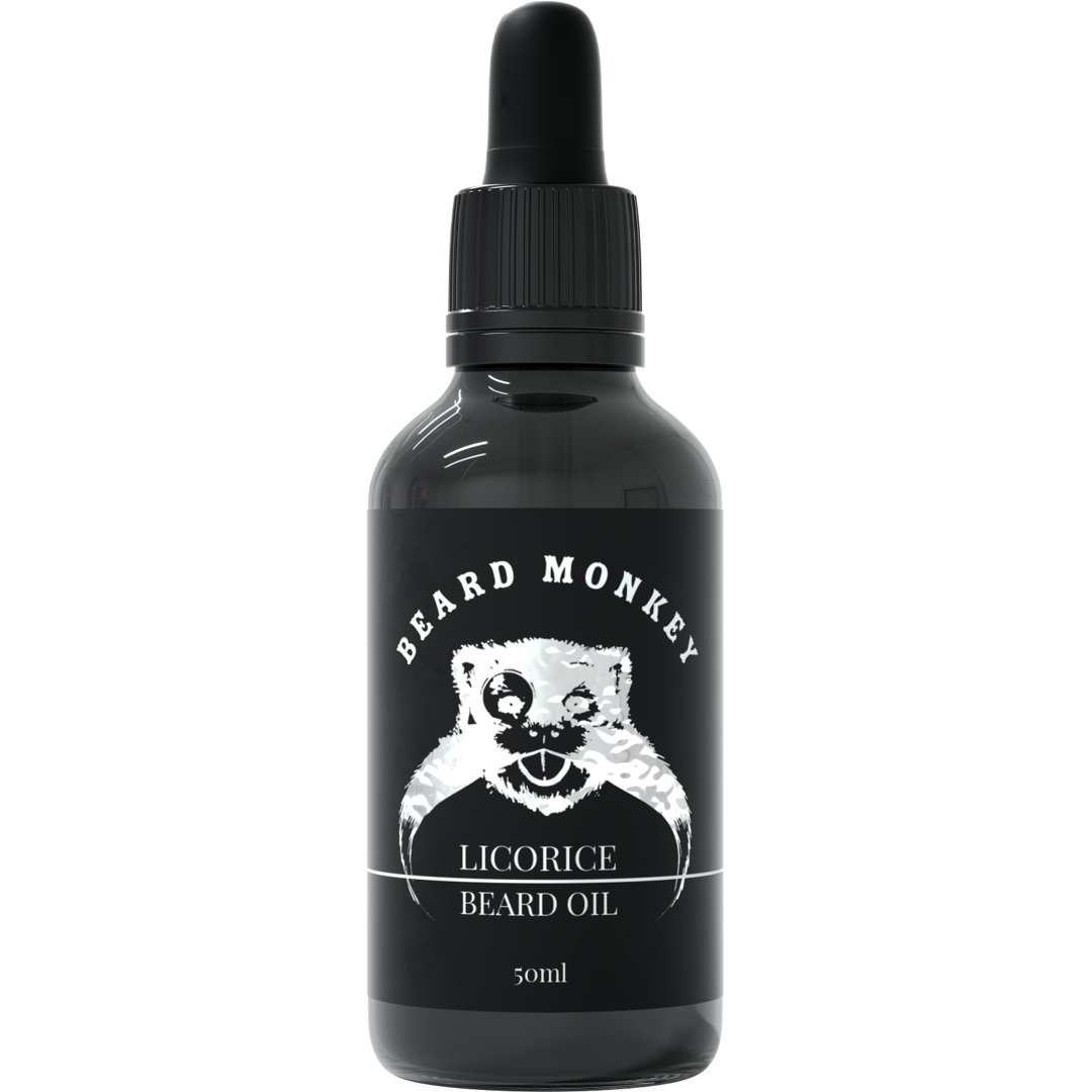 Beard Monkey Licorice Beard Oil, 50ml hårolja