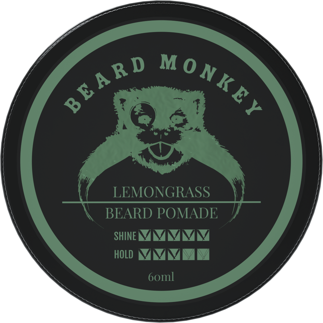 Beard Monkey Lemongrass Rain Beard Pomade, 60ml