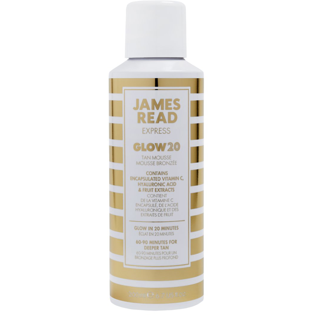 James Read Glow 20 Express Tan Mousse Body, 200ml, Itseruskettavat