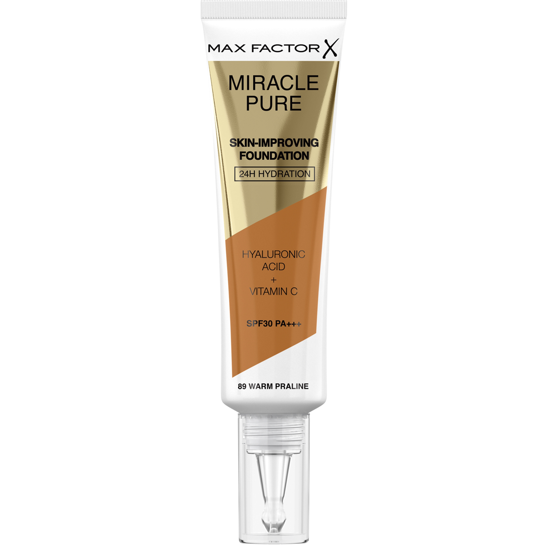 Max Factor Miracle Pure Skin Improving Foundation, 89 Warm Praline foundation