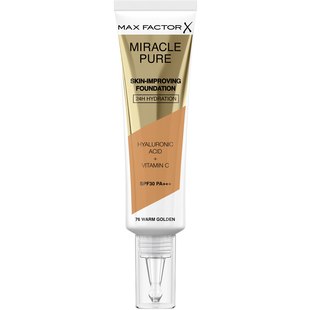 Max Factor Miracle Pure Skin Improving Foundation, 76 Warm Golden foundation