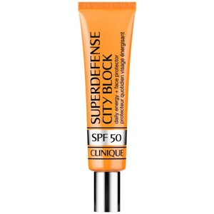 Superdefense™ City Block SPF50 Daily Energy + Face Protector