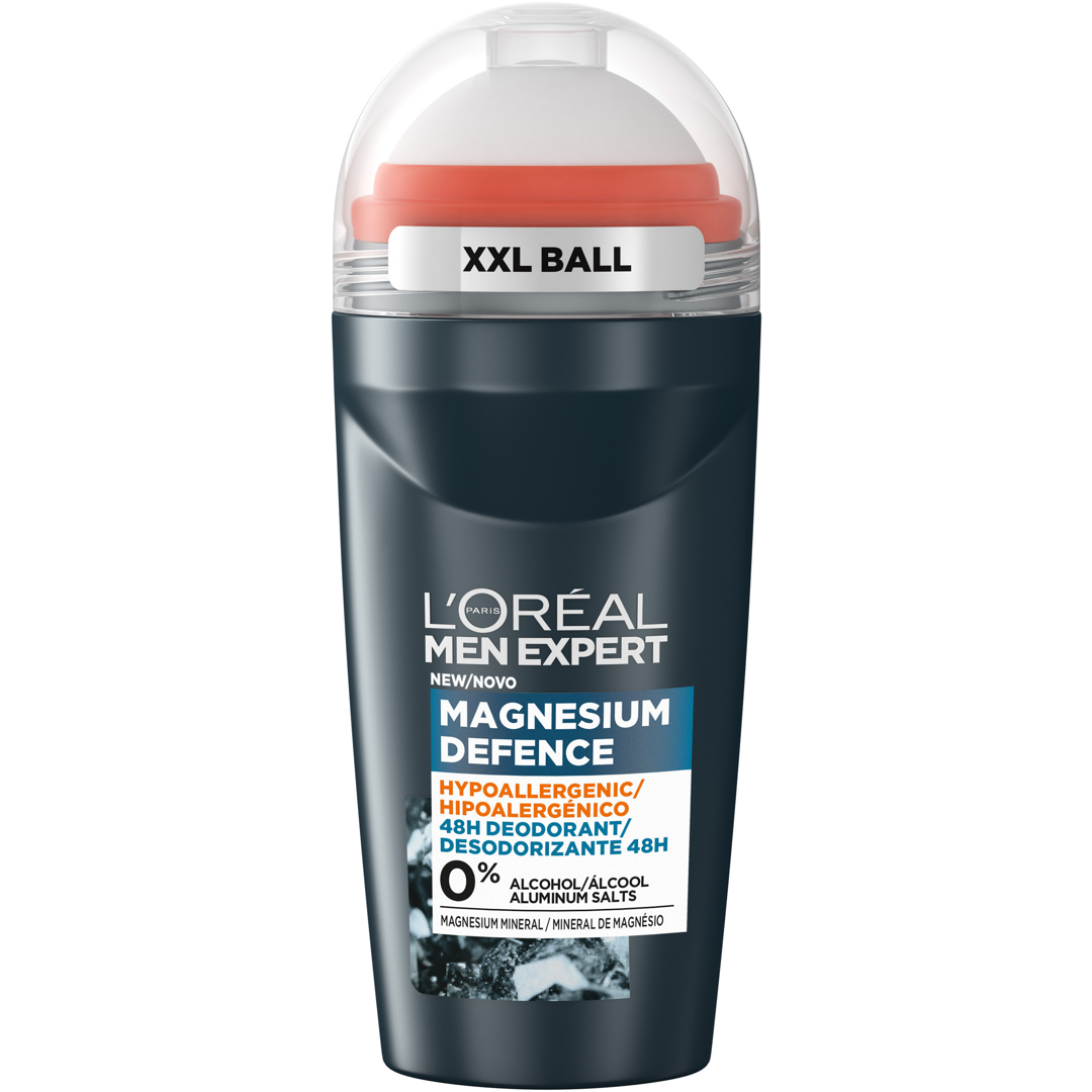 L'Oréal Paris Men Expert Deo Magnesium Defence Hypoallergenic 48H Deodorant, 50ml