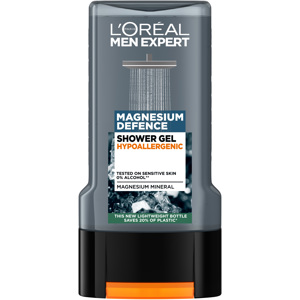 Men Expert Shower Gel Magnesium Defence Hypoallergenic Shower Gel, 300ml