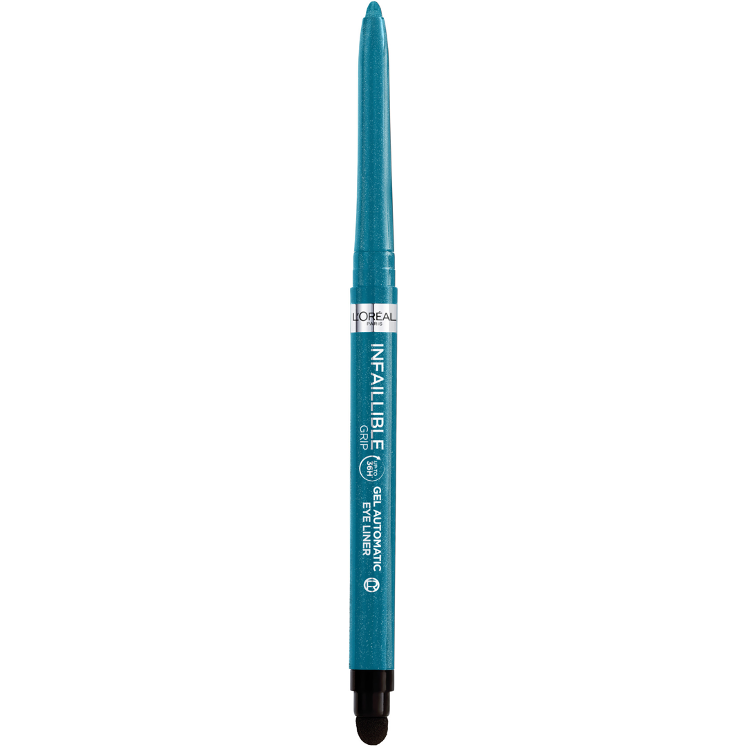 L'Oréal Paris Infaillible Grip 36H Gel Automatic Eyeliner, 7 Turquoise Faux Fur
