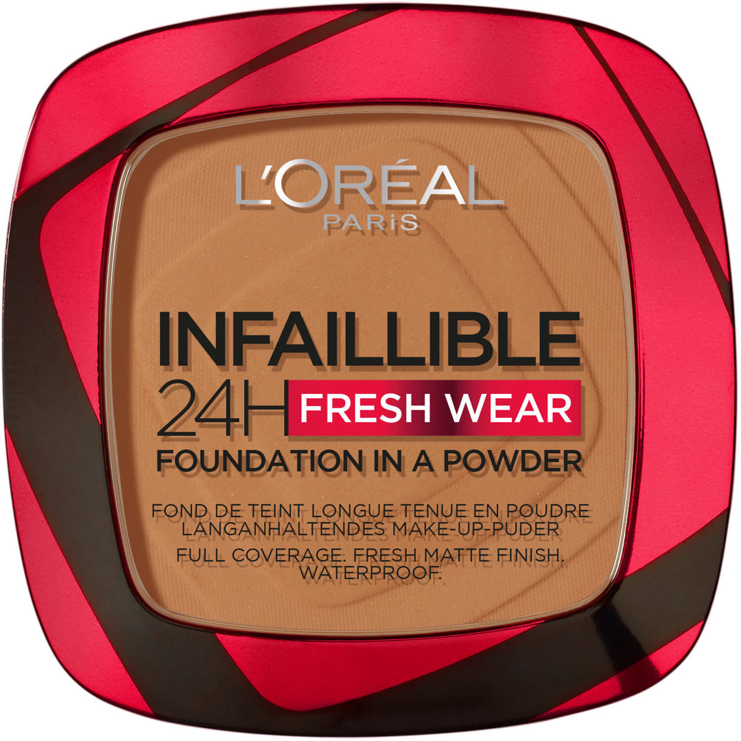 L'Oréal Paris Infaillible 24H Fresh Wear Powder Foundation, 355 Sienna foundation