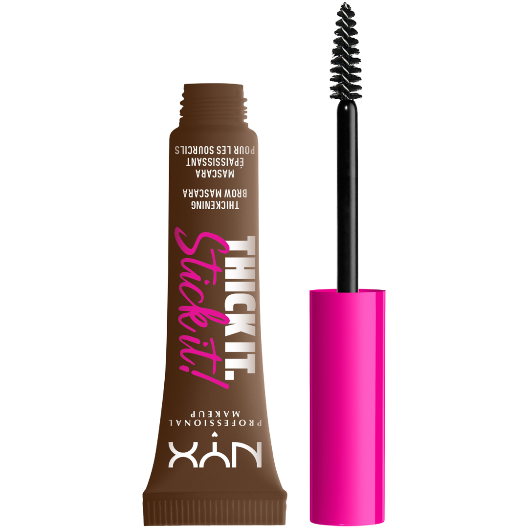 NYX Thick it. Stick it! Brow Mascara, 19.1g, 6 Brunette
