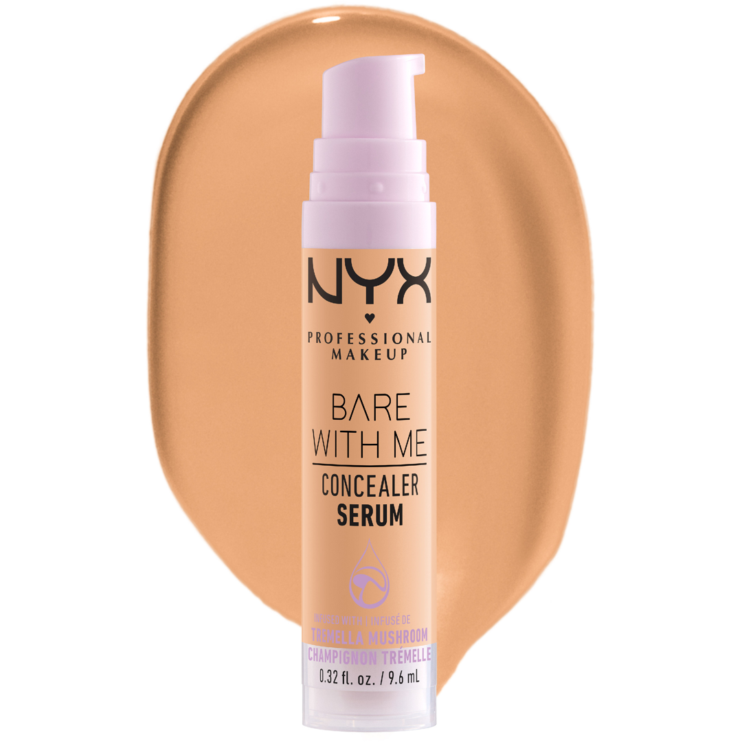NYX Professional Makeup Bare With Me Concealer Serum, 6 Tan, Peitevoide