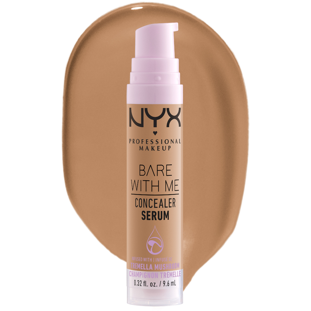 NYX Professional Makeup Bare With Me Concealer Serum, 8 Sand, Peitevoide