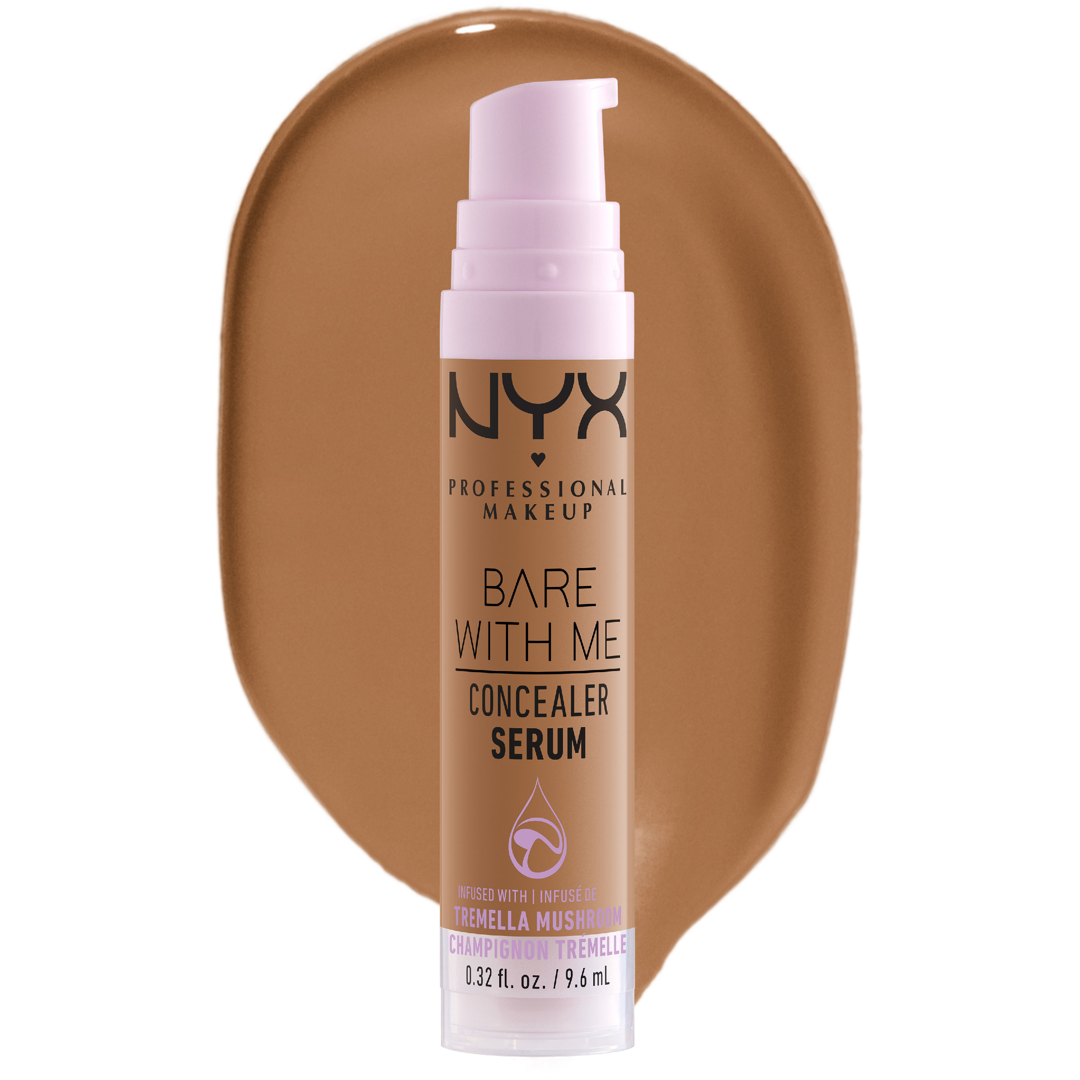 NYX Bare With Me Concealer Serum, 9 Deep Golden