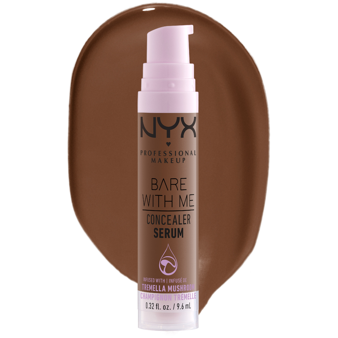 NYX Professional Makeup Bare With Me Concealer Serum, 12 Rich, Peitevoide