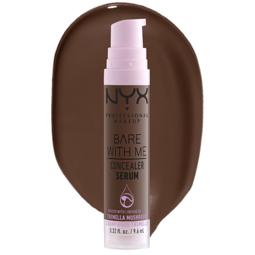 NYX Professional Makeup Bare With Me Concealer Serum, 13 Deep, Peitevoide