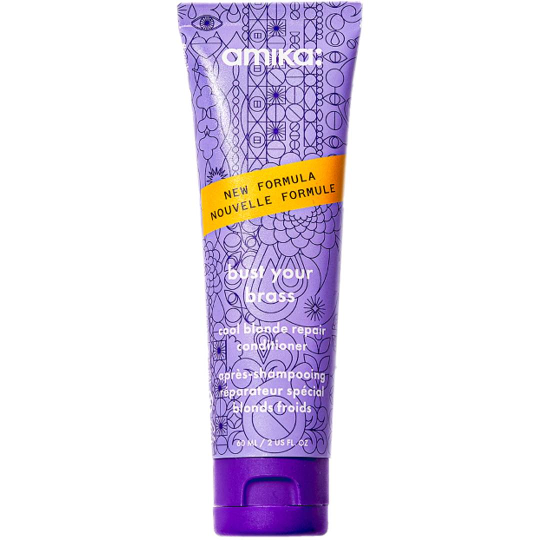 Amika Bust Your Brass Cool Blonde Repair Conditioner, 60ml balsam