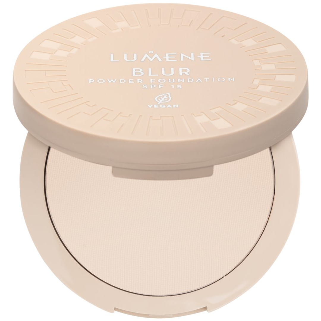 Lumene Longwear Blur Powder Foundation SPF15, 10g, Shade 1 foundation