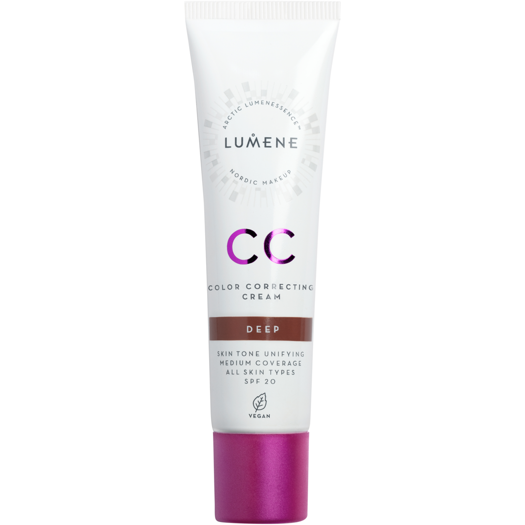 Lumene CC Color Correcting Cream, 30ml, Deep, CC-voide