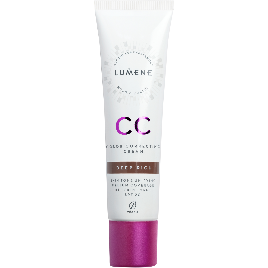 Lumene CC Color Correcting Cream, 30ml, Deep Rich, CC-voide
