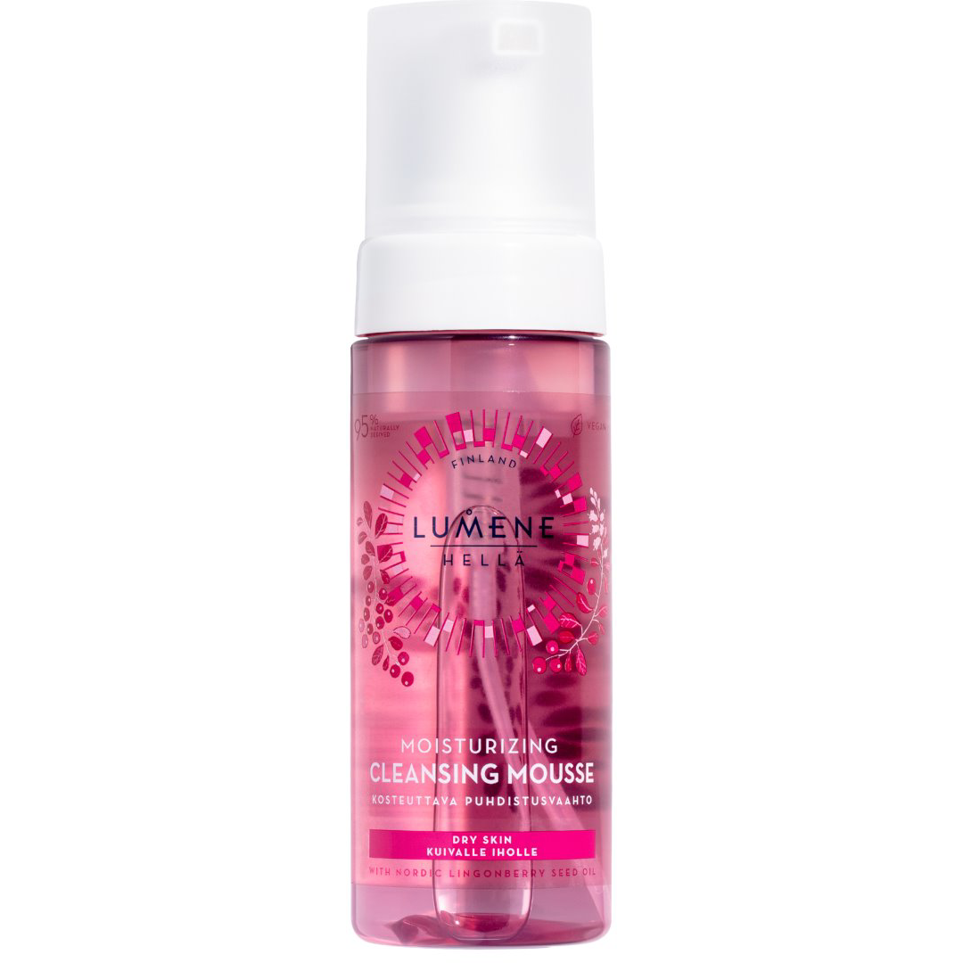 Lumene Hellä Moisturizing Cleansing Mousse, 150ml, Puhdistusvoide