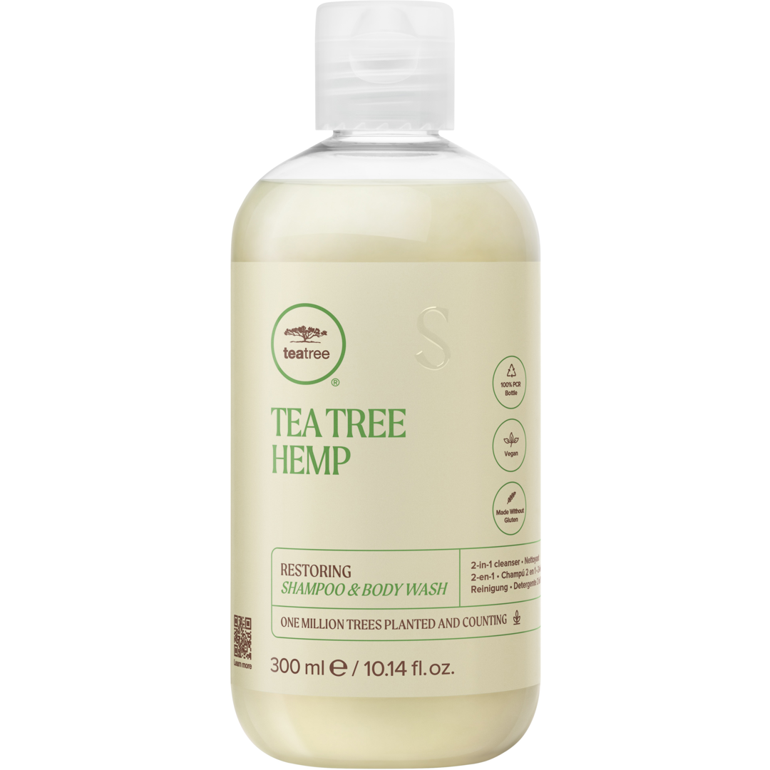 Paul Mitchell Tea Tree Hemp Restoring Shampoo & Body Wash, 300ml