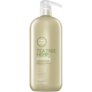 Tea Tree Hemp Restoring Conditioner & Body Lotion, 1000ml