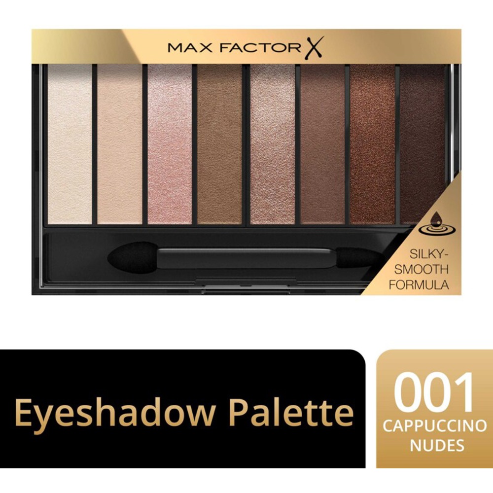 Masterpiece Nude Palette Eyeshadow, 001 Cappuccino Nudes