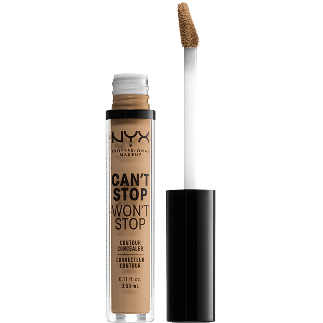 NYX Can't Stop Won't Stop Concealer, Caramel 15