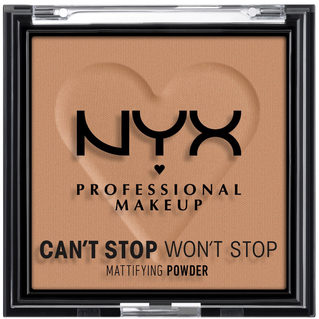 NYX Can't Stop Won't Stop Mattifying Powder, Caramel 7