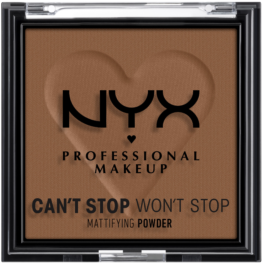 NYX Can't Stop Won't Stop Mattifying Powder, Deep 9