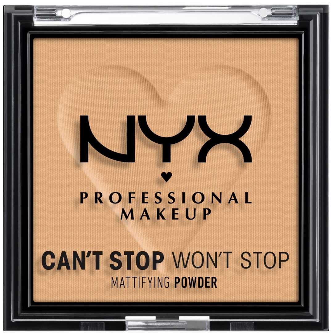 NYX Can't Stop Won't Stop Mattifying Powder, Golden 5