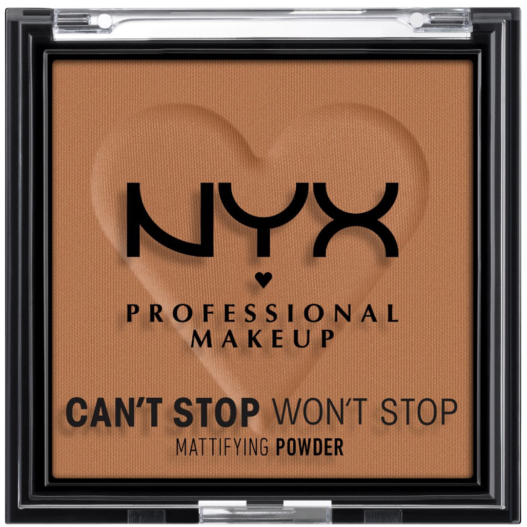 NYX Can't Stop Won't Stop Mattifying Powder, Mocha 8