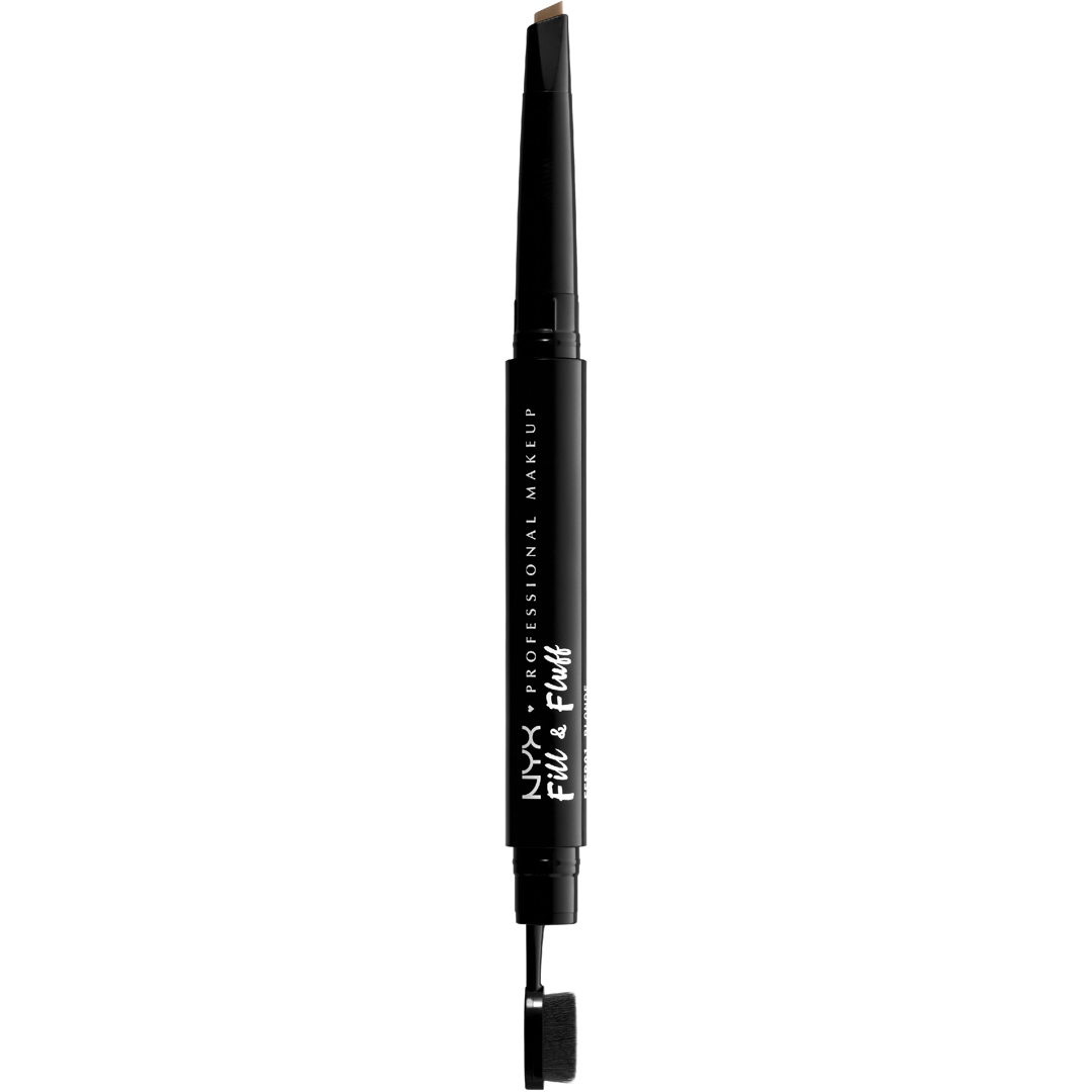 NYX Professional Makeup Fill & Fluff Eyebrow Pomade Pencil, Taupe 2, Kulmakynä