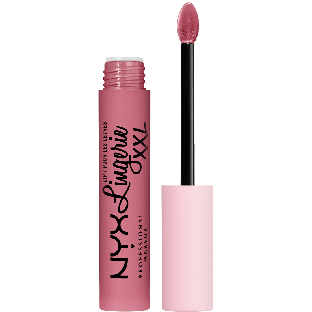 NYX Professional Makeup Lip Lingerie XXL Matte Liquid Lipstick, Maxx Out 12, Huulipuna