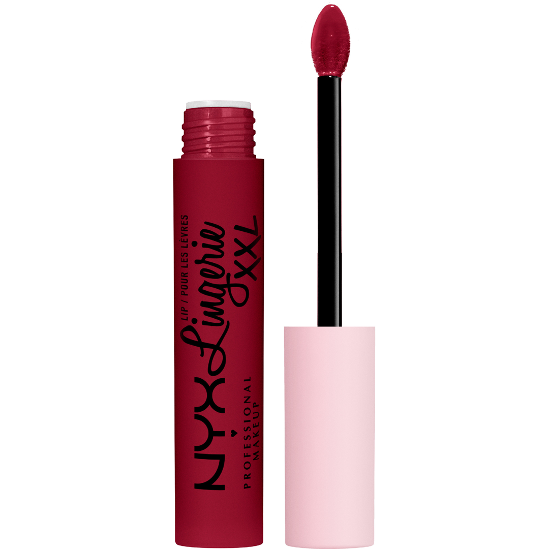 NYX Professional Makeup Lip Lingerie XXL Matte Liquid Lipstick, Sizzlin' 22, Huulipuna