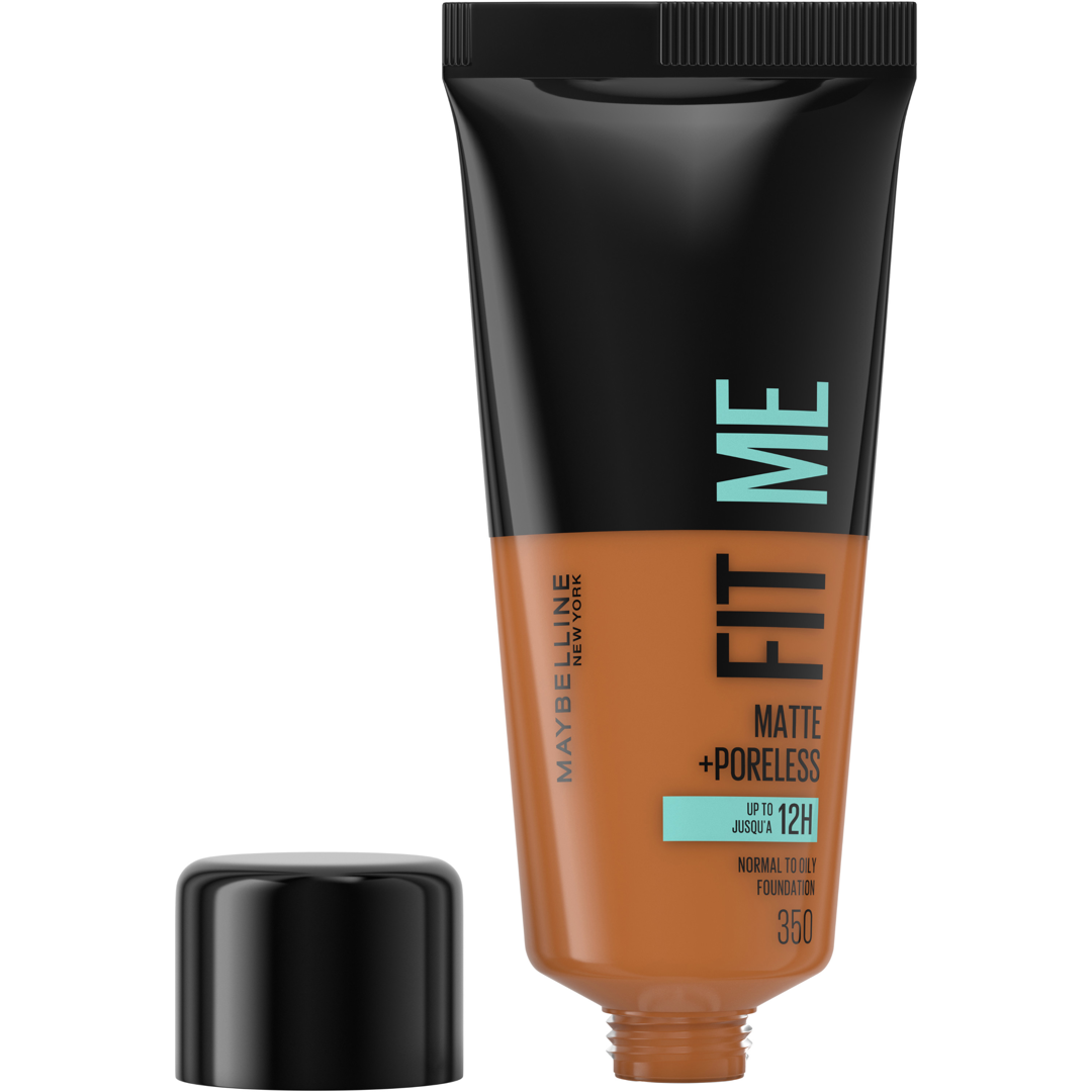 Maybelline Fit Me Matte + Poreless Foundation, 350 Caramel foundation