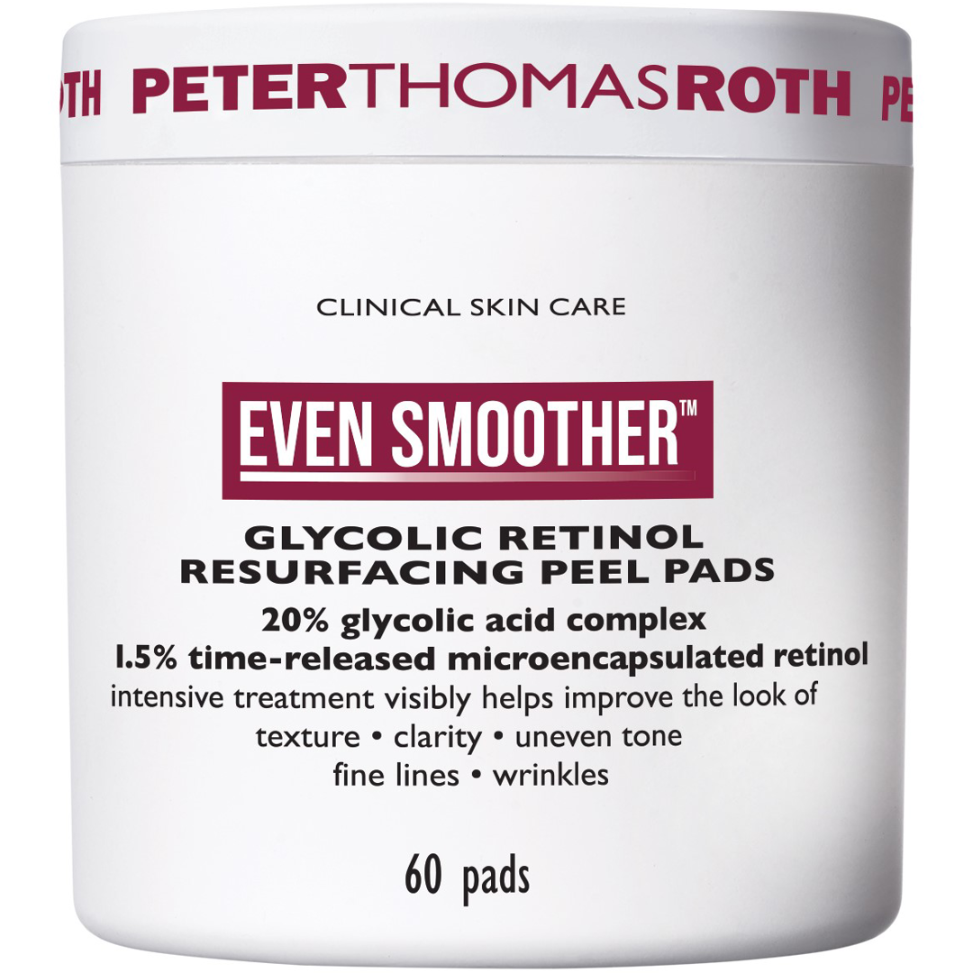 Peter Thomas Roth Even Smoother™ Glycolic Retinol Resurfacing Peel Pads, 60ml