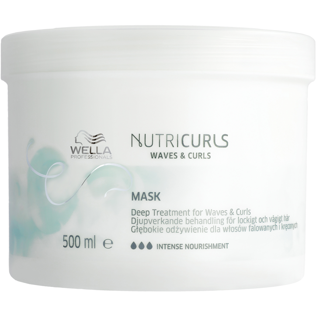 Wella Professionals Nutricurls Mask, 500ml hårinpackning