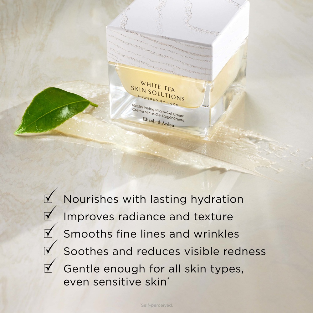 White Tea Skin Replenishing Micro-Gel Cream, 50ml