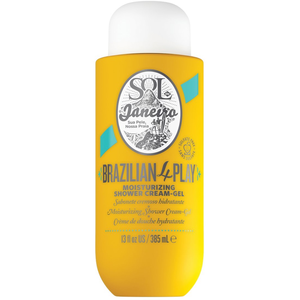 Brazilian 4 Play Moisturizing Shower Cream-Gel, 385ml