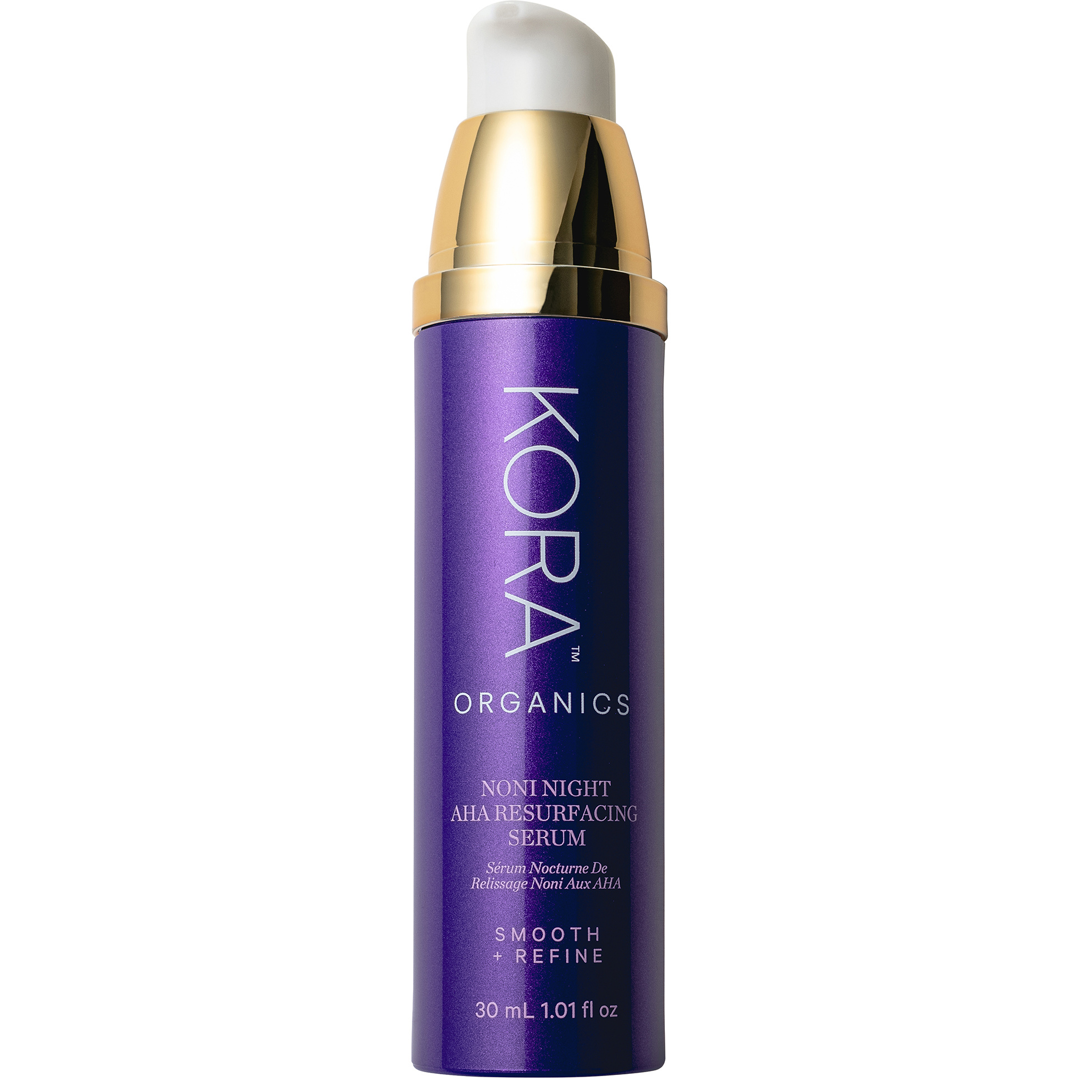 KORA Organics Noni Night AHA Resurfacing Serum, 30ml
