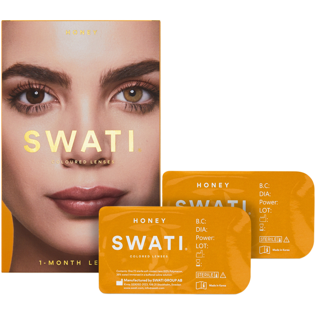 SWATI Cosmetics 1 Month Lenses, Honey