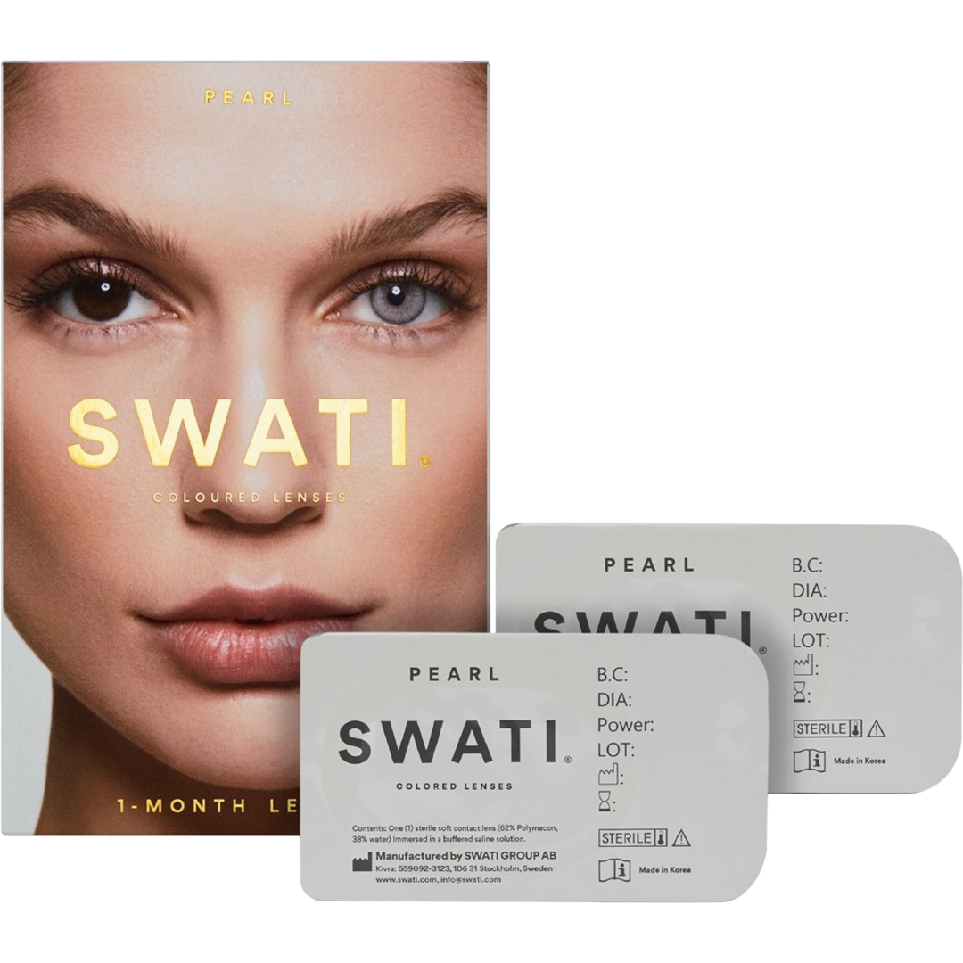 SWATI Cosmetics 1 Month Lenses, Pearl